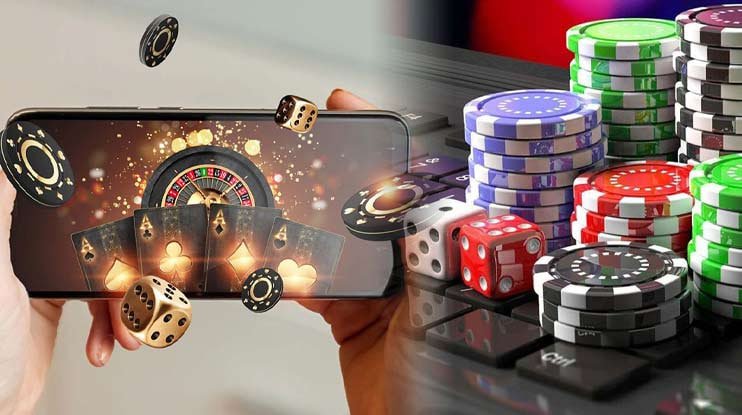 Layar aplikasi super888 menunjukkan kartu lima pemain dan dealer di Caribbean Stud Poker