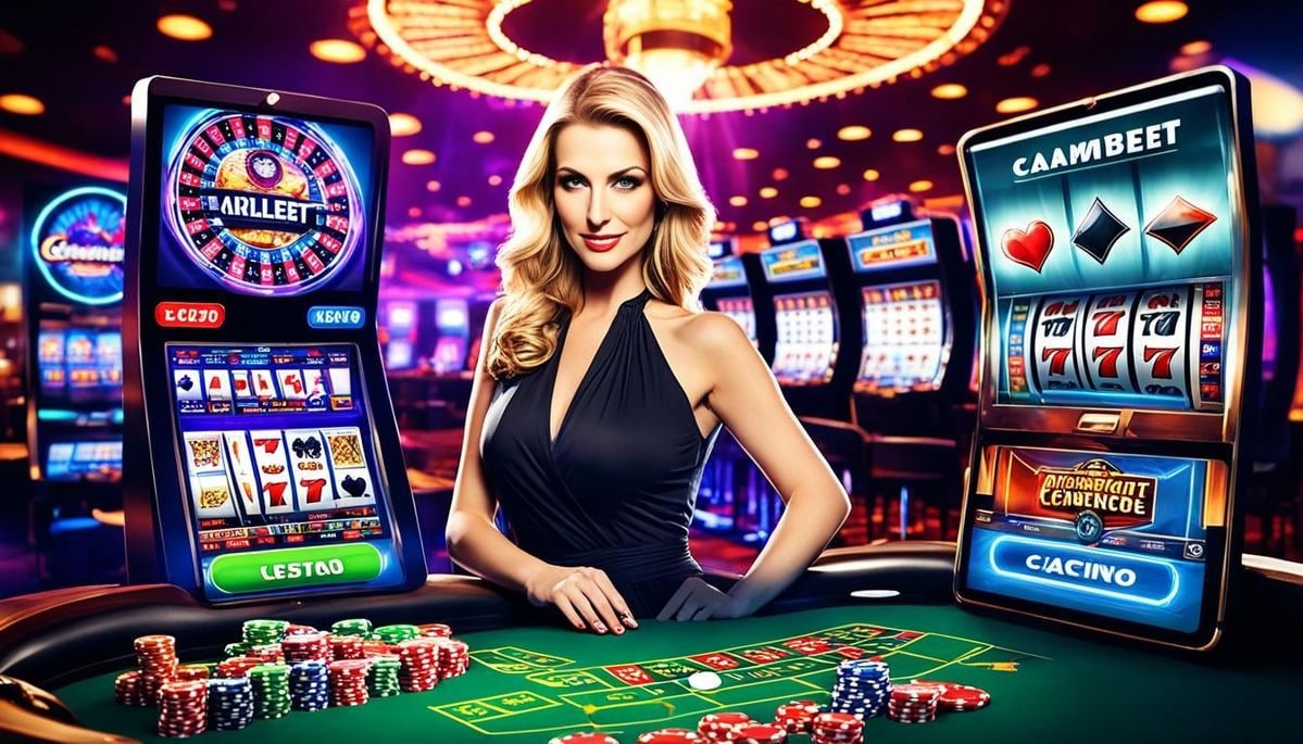 Studio FFWS Indonesia dengan dealer dan kartu di live casino super888